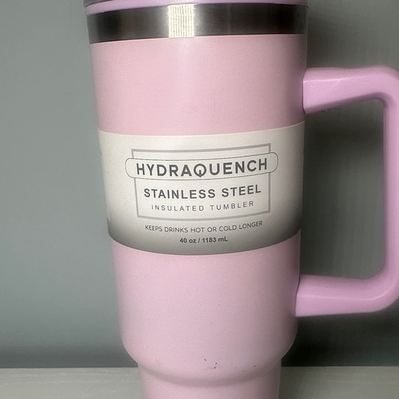 HydraQuench Pink Stainless Steel Tumbler - Picture 2 of 8